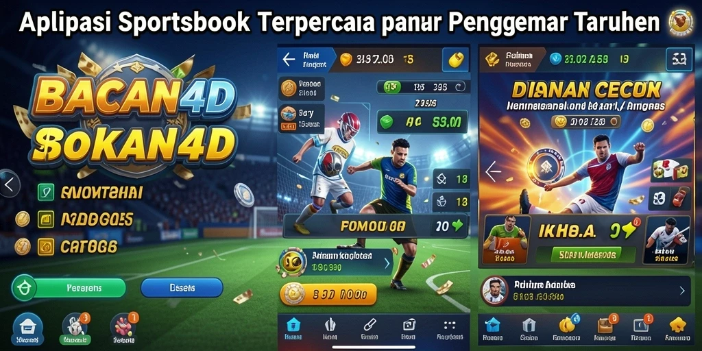 Tampilan screenshot BACAN4D yang menunjukkan fitur taruhan olahraga.