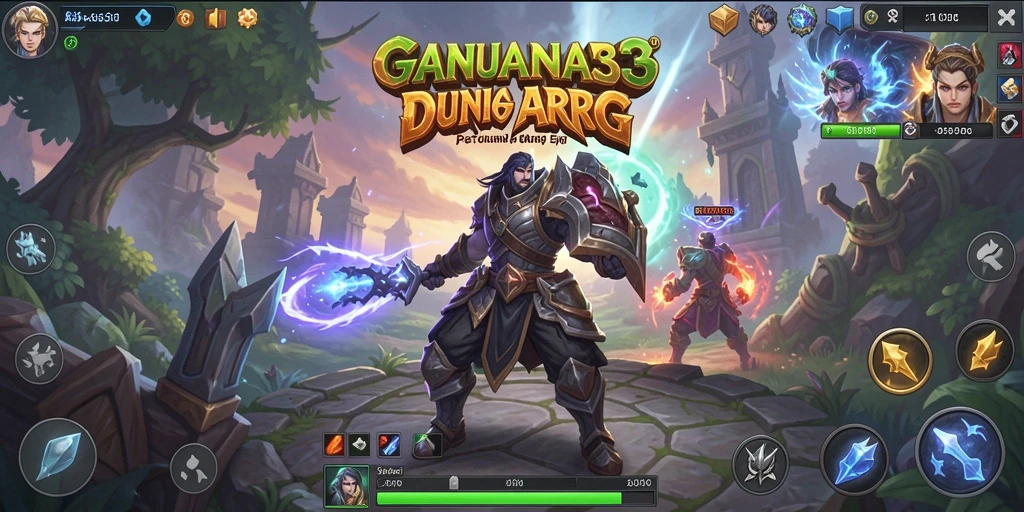 Tampilan gameplay GANAS33 dalam aksi ARPG yang mendebarkan.