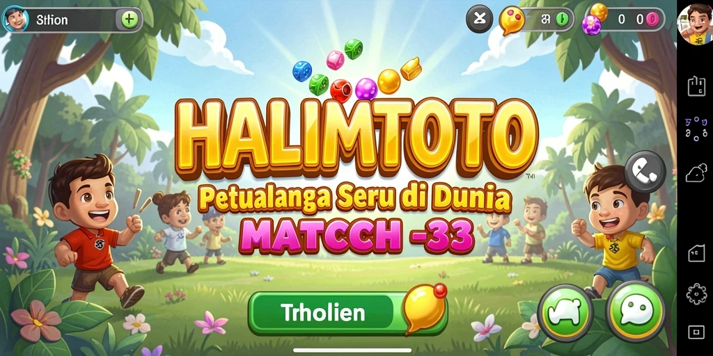 Screenshot gameplay HALIMTOTO yang menarik dan penuh tantangan.