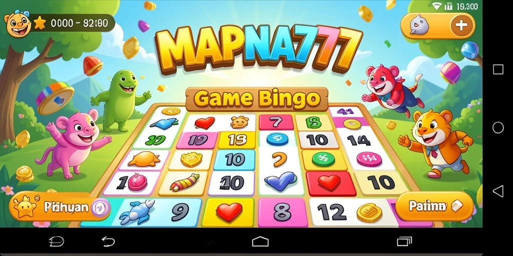 Tampilan gameplay seru dari game Bingo MAPNA777.