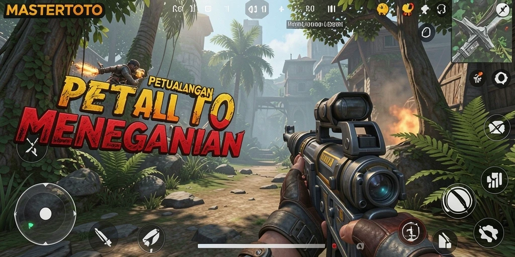 Screenshot gameplay MASTERTOTO yang menampilkan aksi TPS luar biasa.