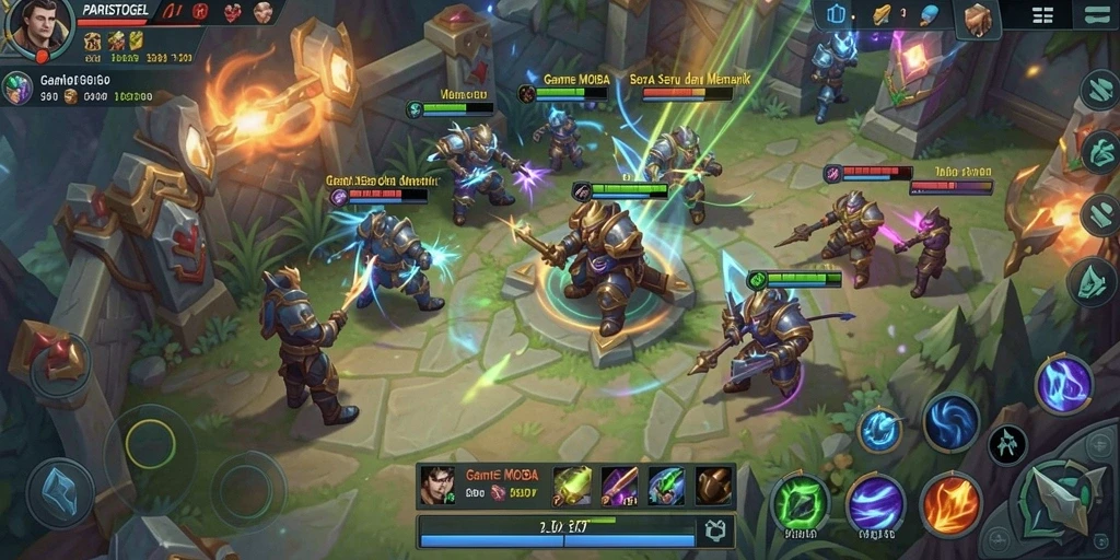 Tampilan gameplay PARISTOGEL yang seru dan penuh aksi.