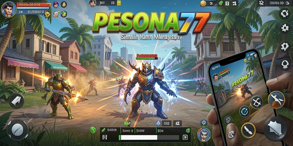 Gameplay menakjubkan dari PESONA77 dengan grafis berkualitas tinggi.