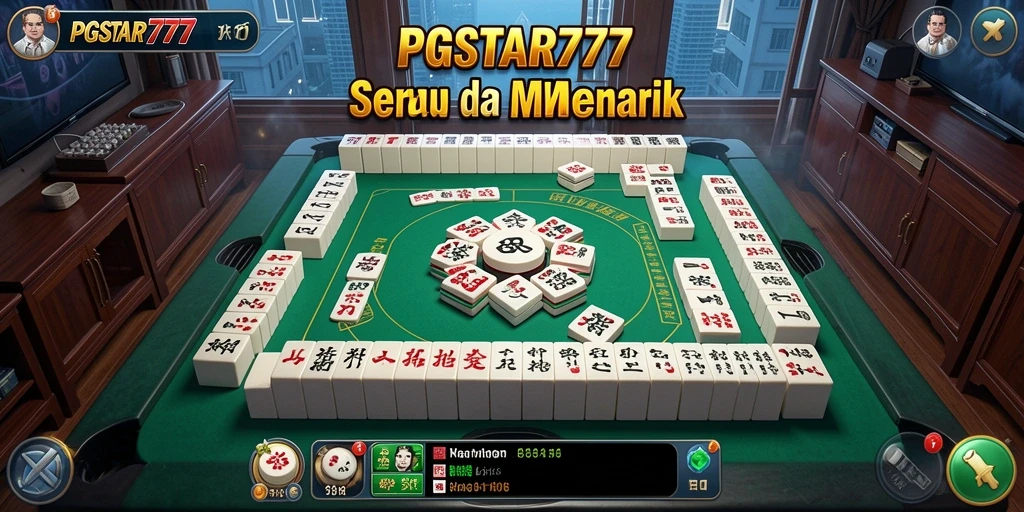 Tampilan gameplay Mahjong seru di PGSTAR777 yang menampilkan aksi menantang.