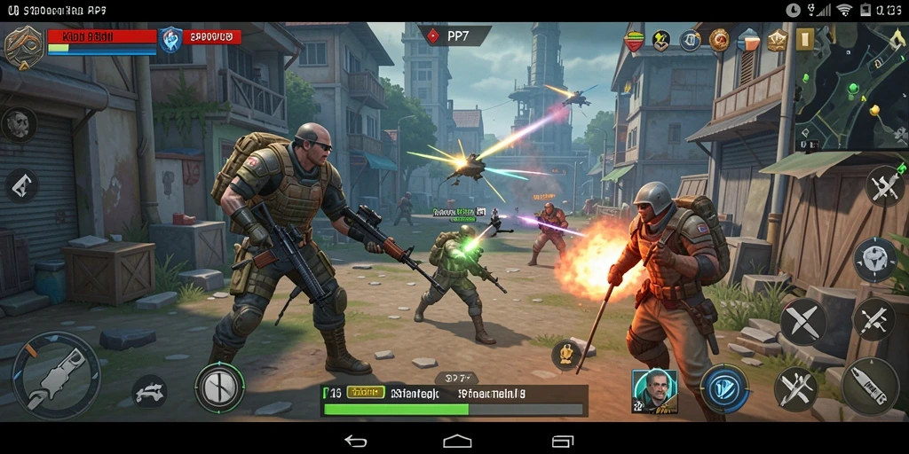 Tampilan gameplay menegangkan dari PP7, menyajikan strategi yang mendebarkan.