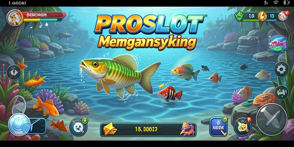 Tangkapan terbaik dalam gameplay memancing PROSLOT.