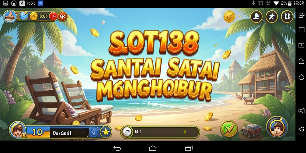 Tampilan utama SLOT138 yang penuh warna dan menarik dalam permainan Casual.